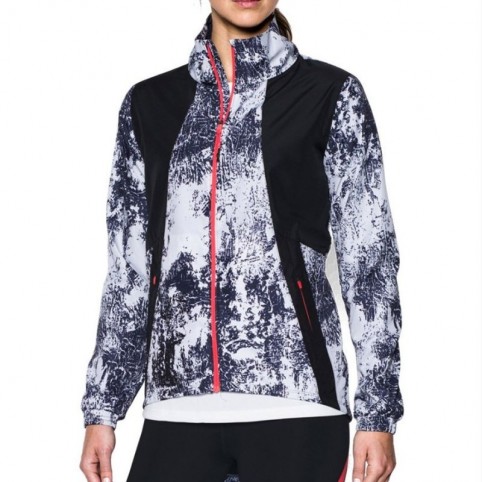 Under Armour Intl Printed Run Running Jacket W 1300119-001