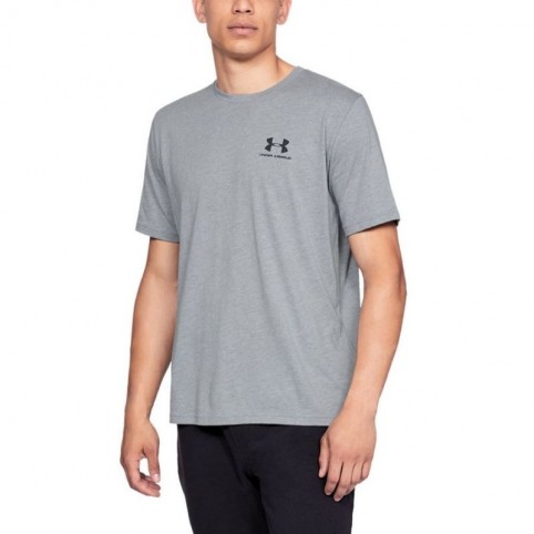 UA Sportstyle Shirt Left Chest SS M 1326799-036