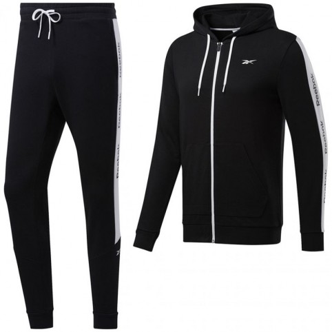 black reebok tracksuit