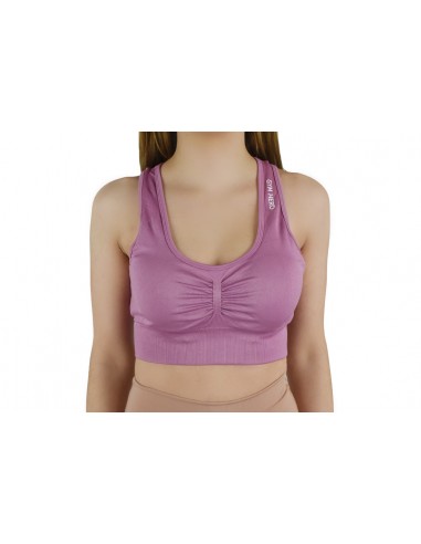 Μπουστάκι GymHero Miami Cute BASIC-MAUVE