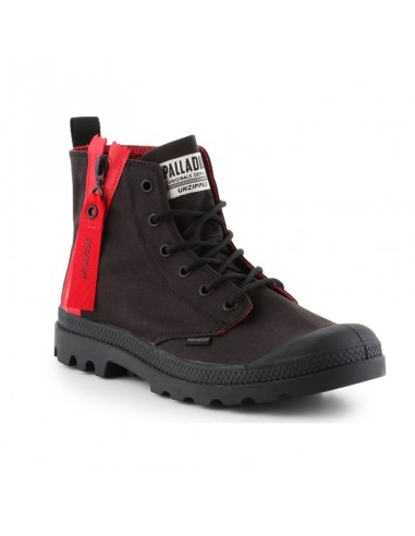 Palladium Pampa Unzipped W 76443-008-M Μαύρο