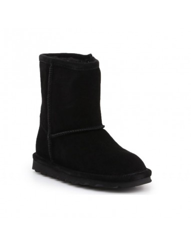BearPaw Elle Toddler Zipper Black Jr 1962TZ-011 παπούτσια