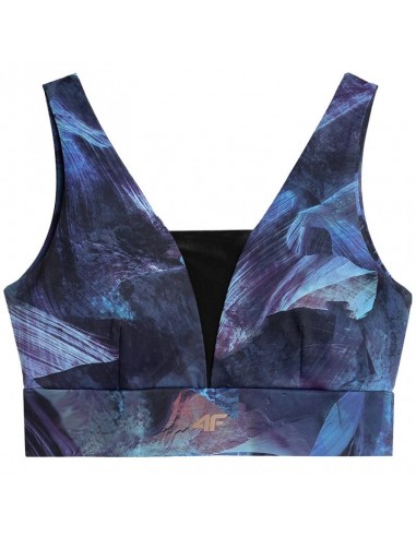 4F W Sports Bra H4Z21 STAD016 93A Μωβ