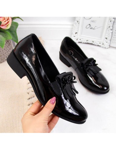 Lacquered shoes Filippo W PAW290 black