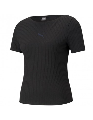 Puma Her Ribbed Slim Tee W 531917 01