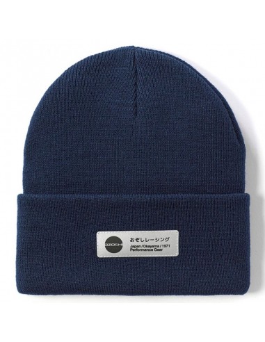 Ozoshi Haichi Cuffed Beanie navy blue OWH20RCFB005