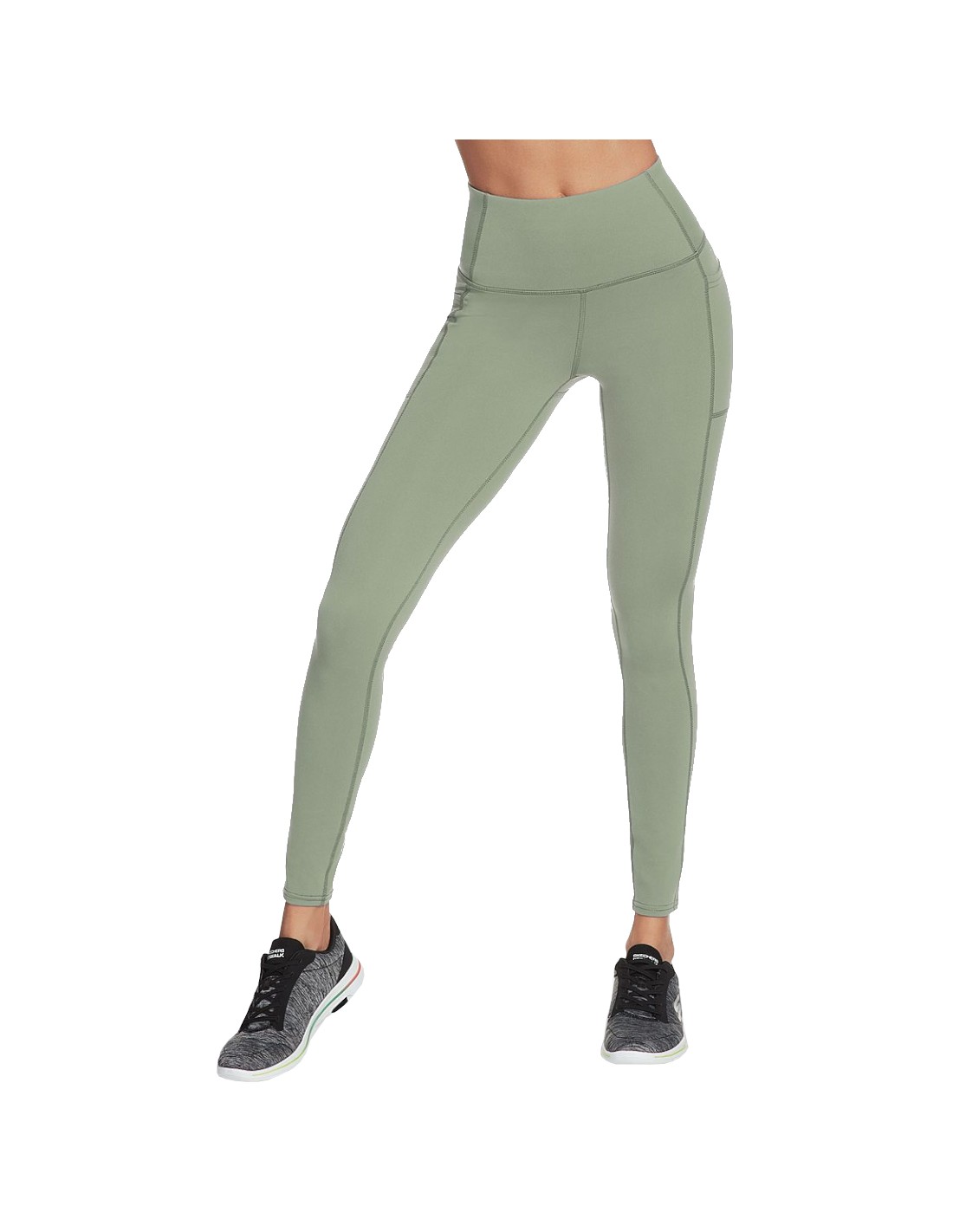 Walk High Waisted Legging W03LG30B-LTGR